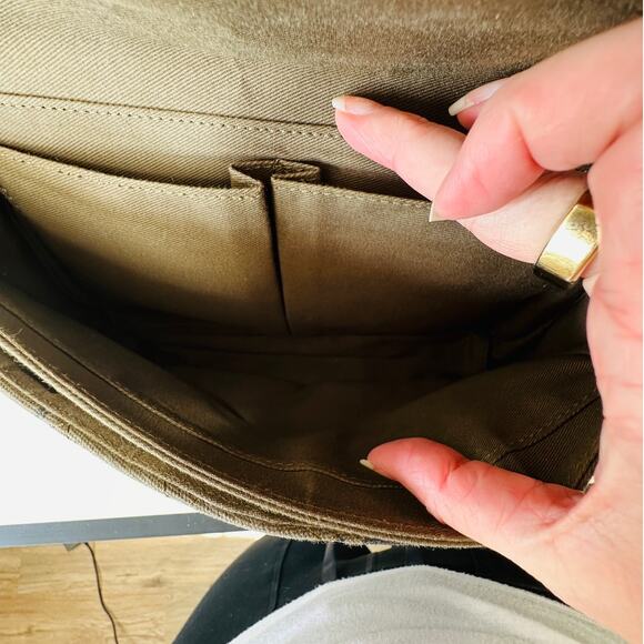 READYMADE Japan Green Multi Army Patch Shoulder Bag Braided Strap - Picture 9 of 16